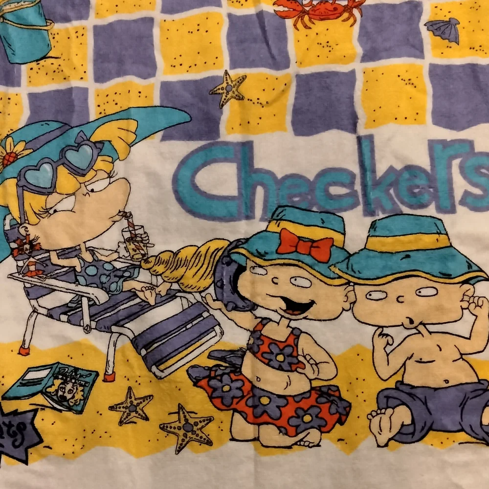 Vintage Rugrats Franco Beach Co. beach towel